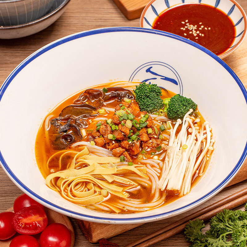 Соус для рисовой лапши с кунжутной пастой