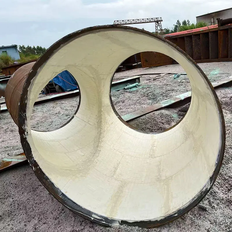 Износостойкий керамический трубопровод