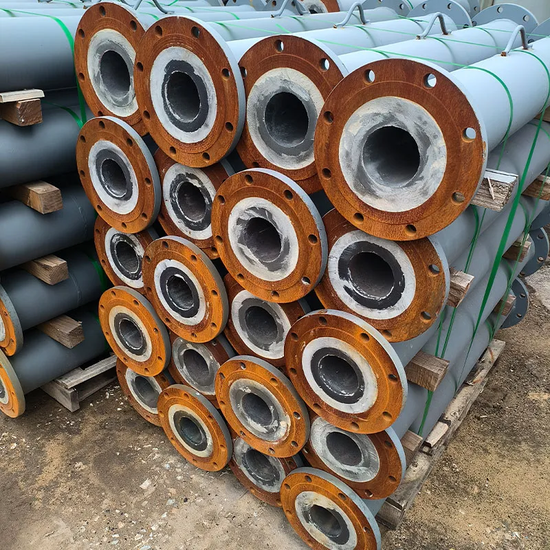 Литая базальтовая композитная труба