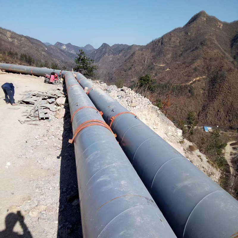 Пример применения композитных труб из литого камня на предприятии Jinduicheng Molybdenum Industry Company.