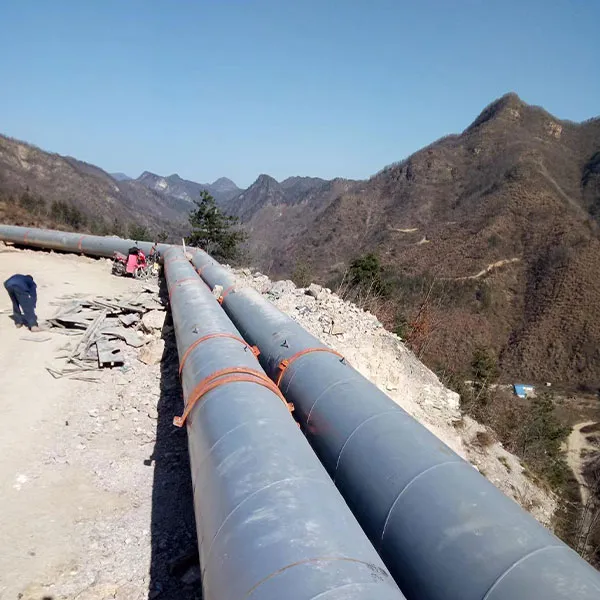 Композитный трубопровод из литого камня для хвостохранилища Wangjiaping DN750*2 — 14 000 метров