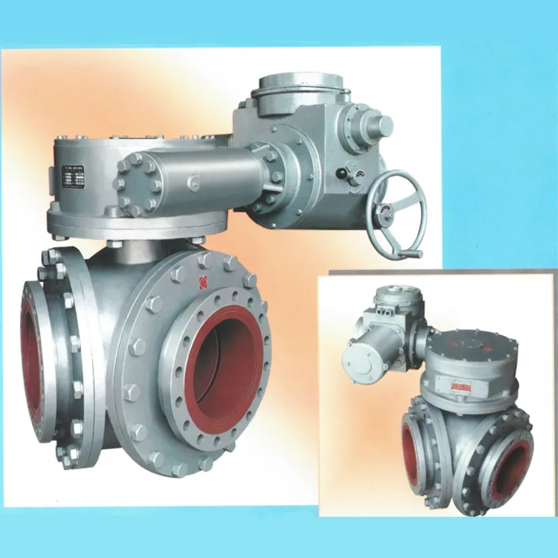 Серия NSQ шаровых трёхходовых переключающих клапанов из каменного литья