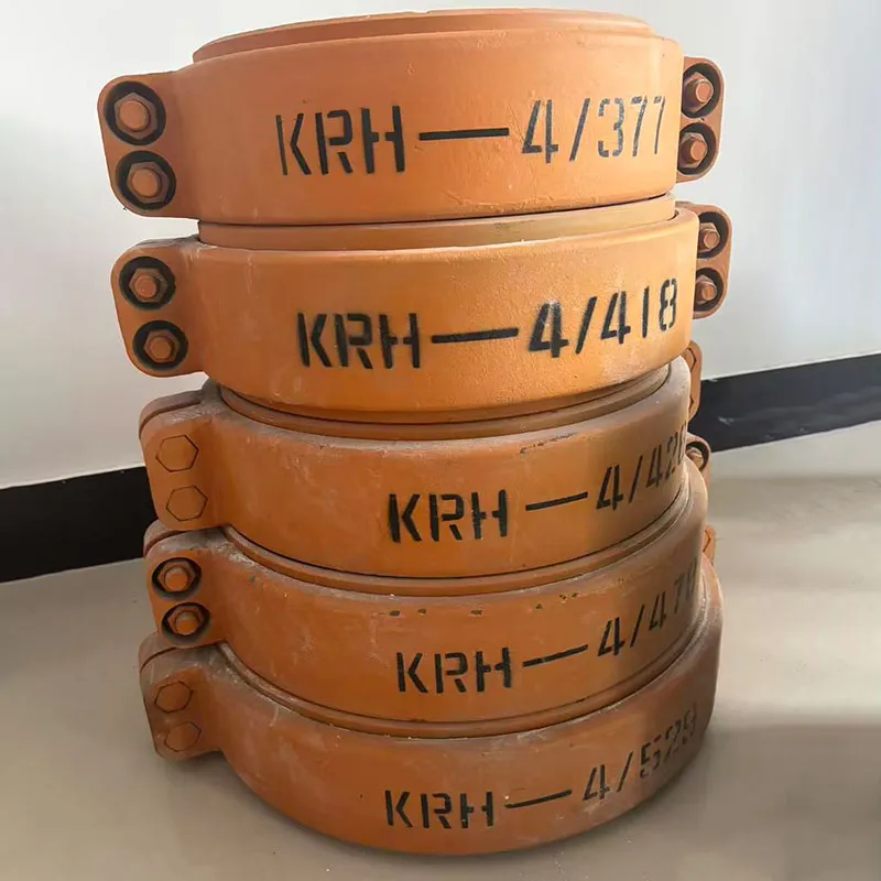 Хомутовое гибкое трубное соединение