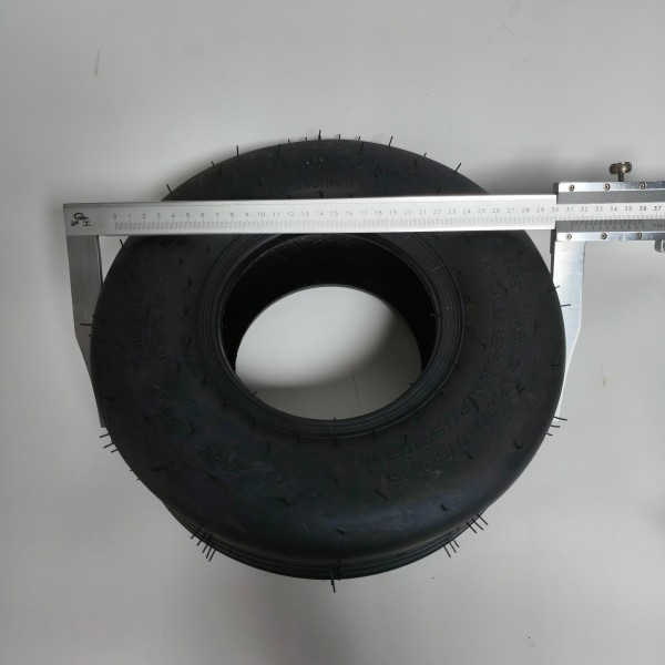 Бескамерное колесо с продольным рифлением 13×500-6