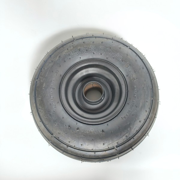 Бескамерное колесо с продольным рифлением 15×600-6
