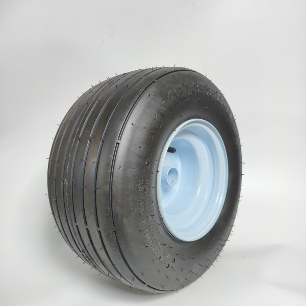 Колесо с камерой и продольным рифлением 18×850-8