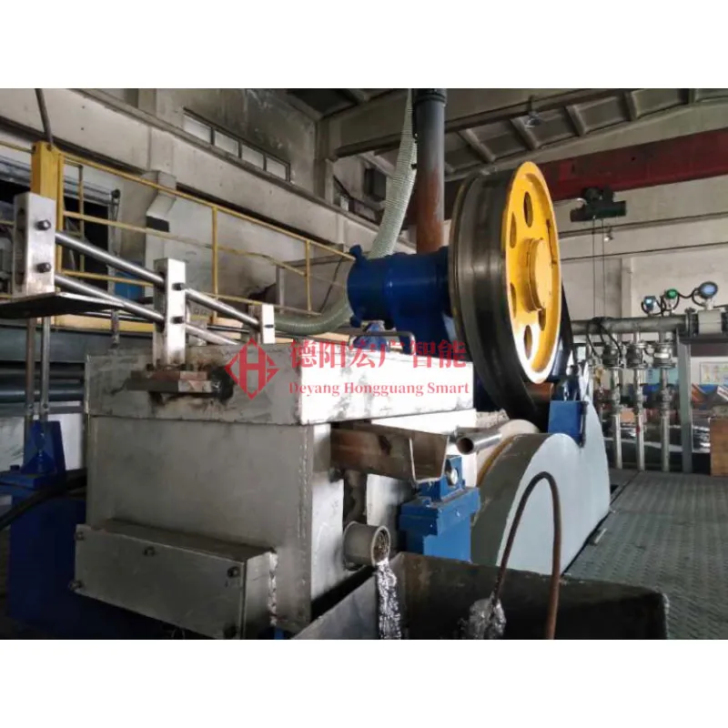 Новое технологическое оборудование для непрерывной разливки свинцовых слитков производительностью 25 т/ч