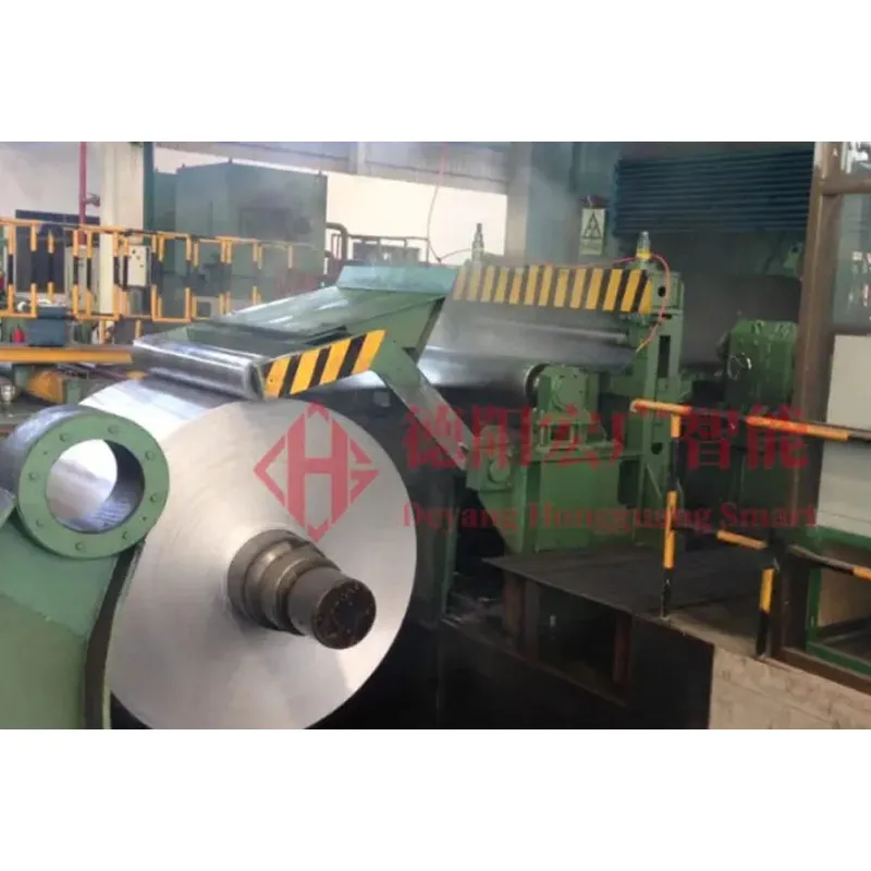 Четырёхвалковый нереверсивный стан холодной прокатки алюминиевой ленты