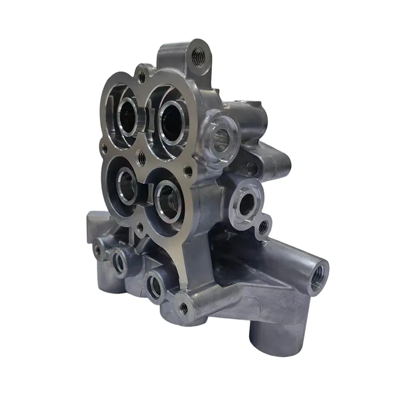 Комбинированный четырёхконтурный защитный клапан с шестью выходами