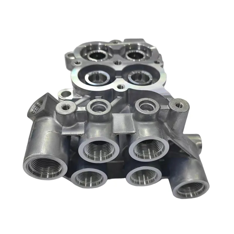 Комбинированный четырёхконтурный защитный клапан с шестью выходами