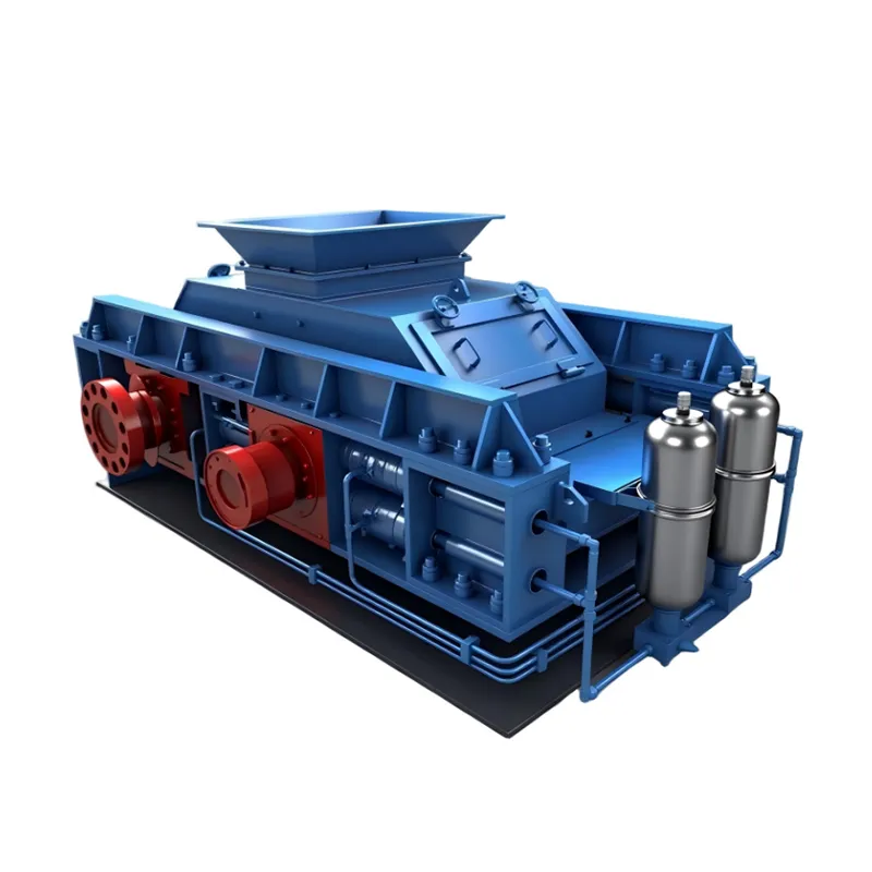 Двухвалковая дробилка высокого давления