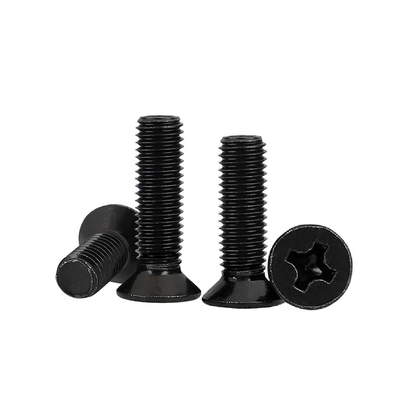 Винт с потайной головкой и крестообразным шлицем