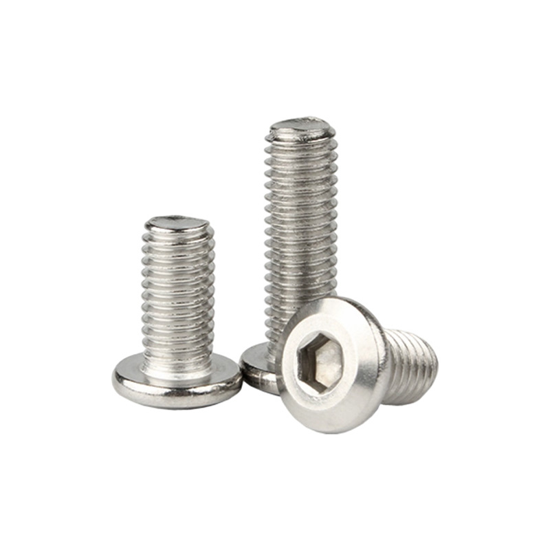 Винт с полукруглой головкой и шестигранным углублением JCB