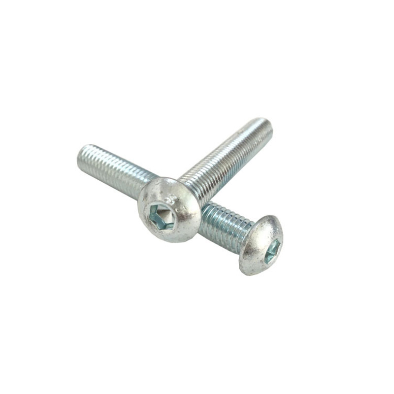 Винт с полукруглой головкой и шестигранным углублением ISO 7380