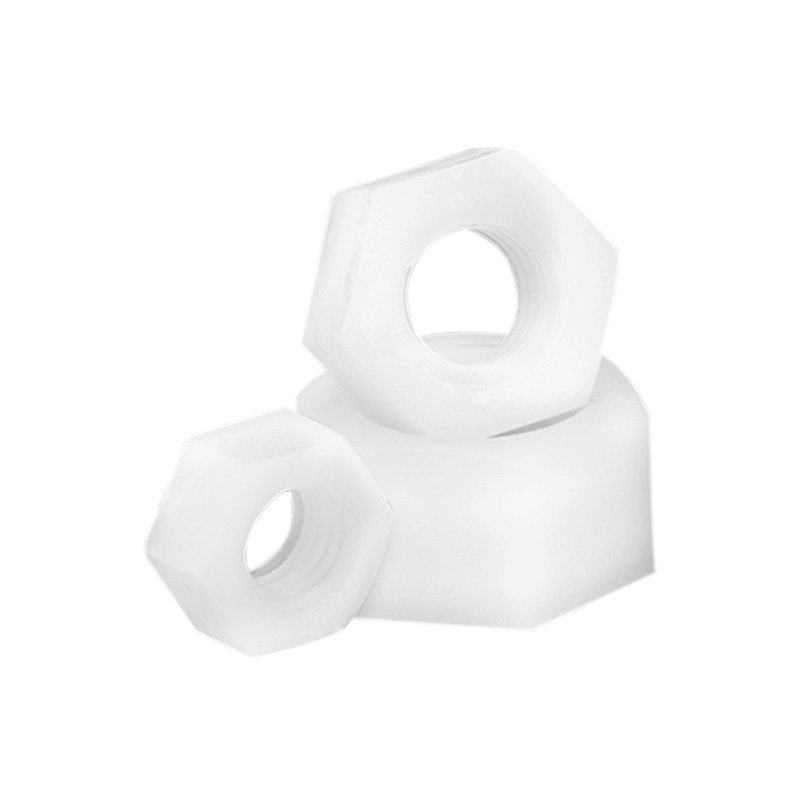 Гайка пластиковая шестигранная