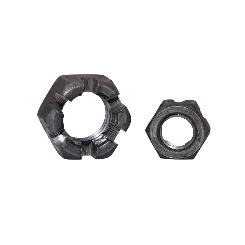 Гайка шестигранная прорезная