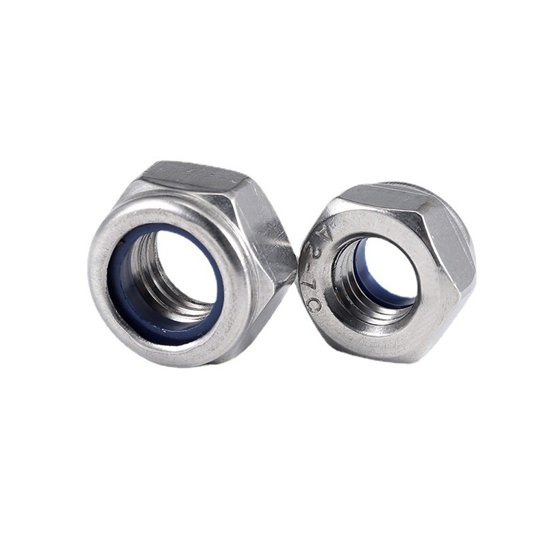 Гайка самоконтрящаяся с нейлоновым кольцом DIN 985/982