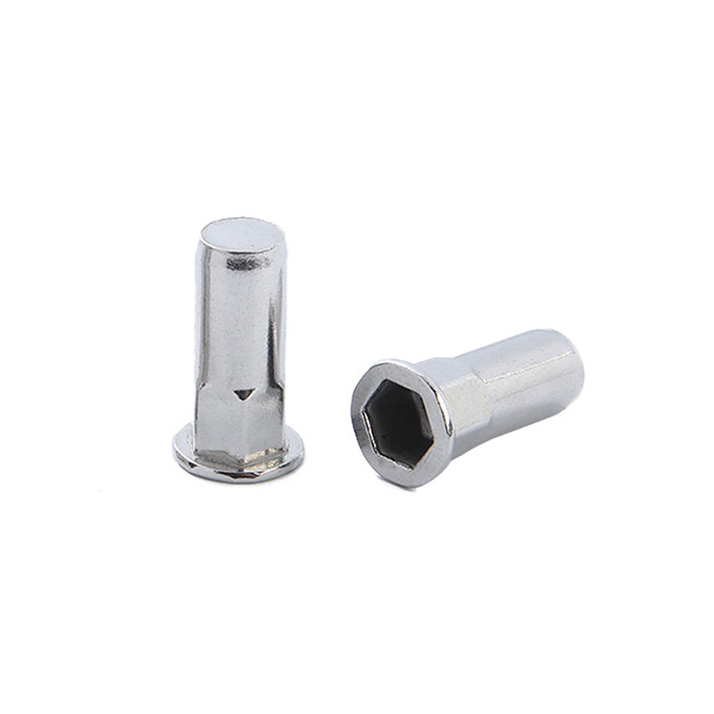 Глухая заклепочная гайка с полушестигранником