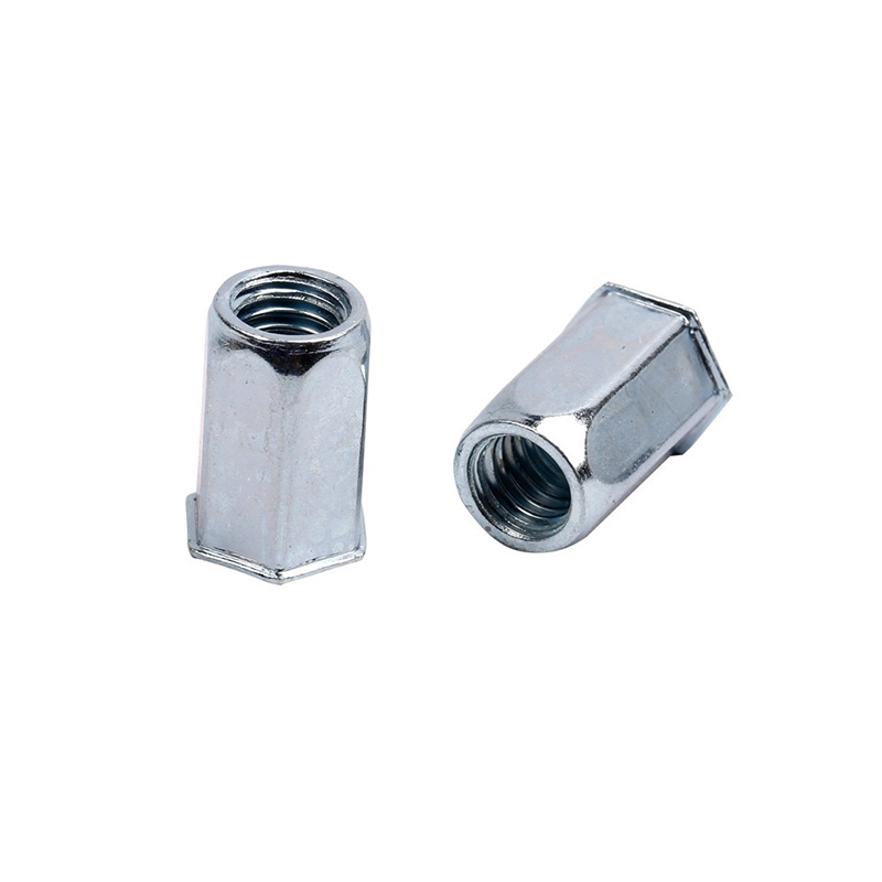 Заклепочная гайка с мелкой головкой и полным шестигранником