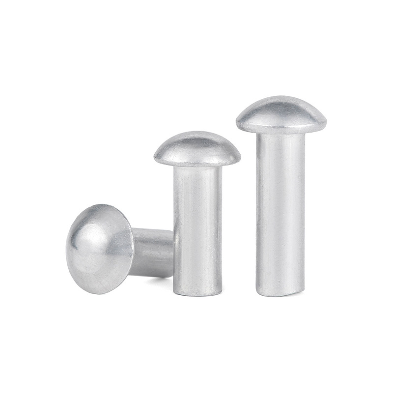 Заклёпки с полукруглой головкой сплошные