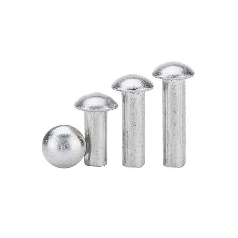 Заклёпки с полукруглой головкой сплошные