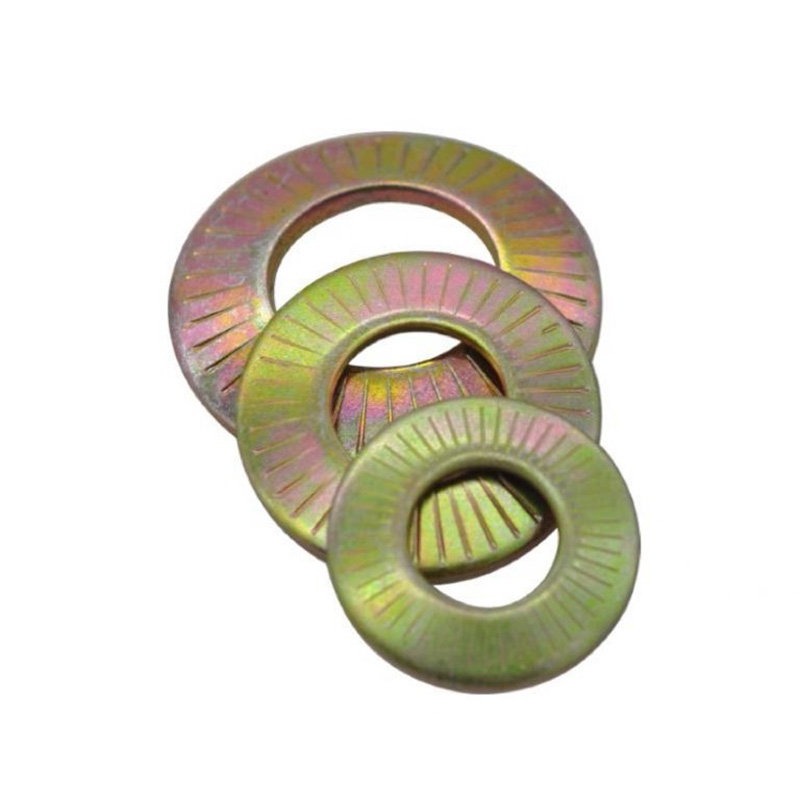 Шайба пружинная коническая с насечкой NFE25-511