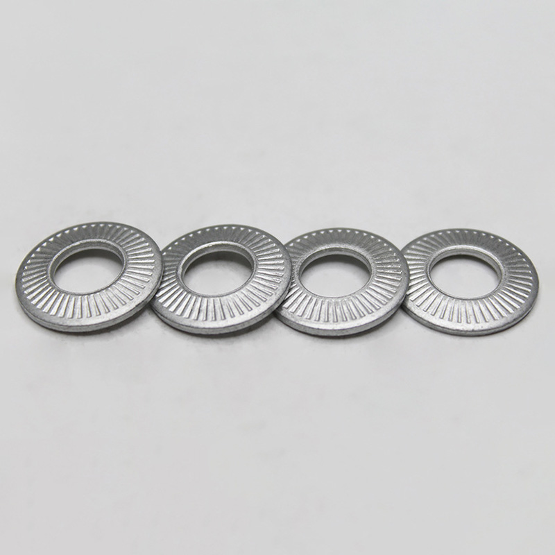 Шайба пружинная коническая с насечкой NFE25-511