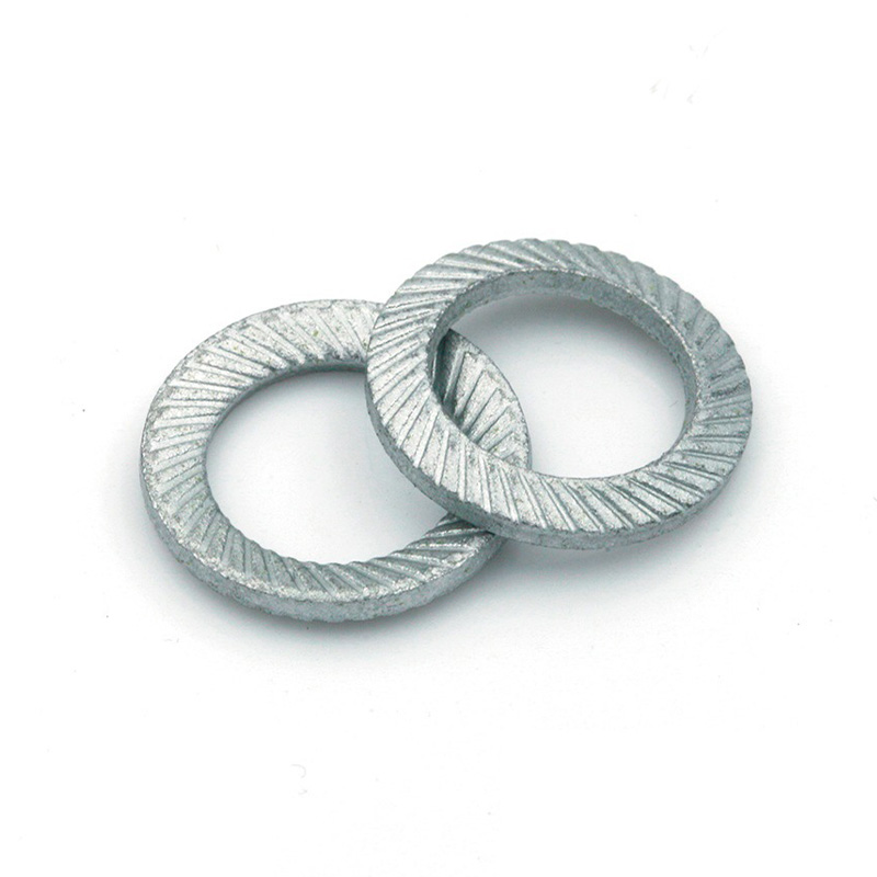 Шайба стопорная с двусторонним рифлением DIN 9250