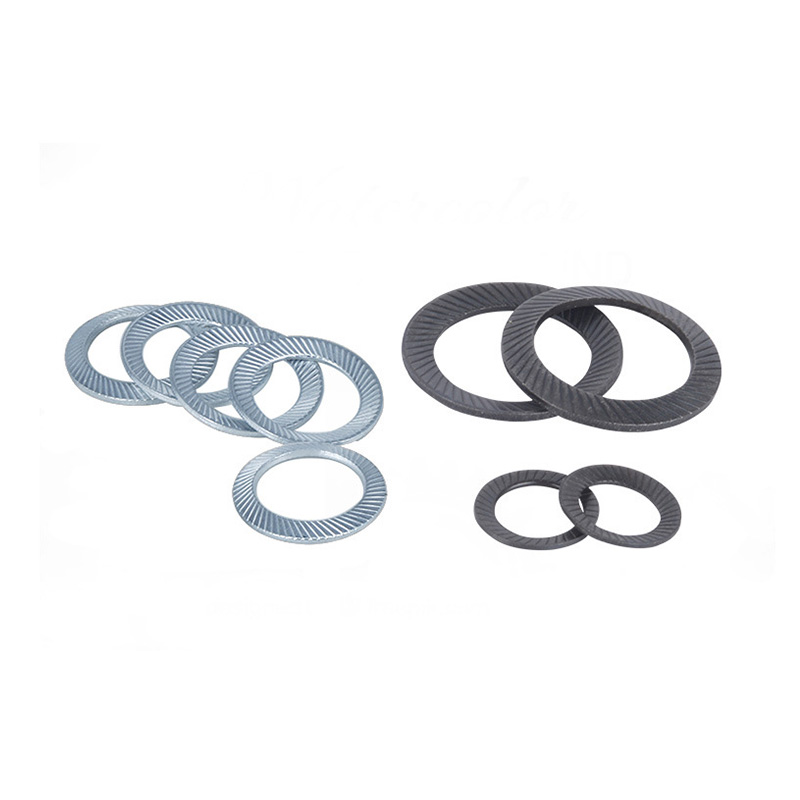 Шайба стопорная с двусторонним рифлением DIN 9250