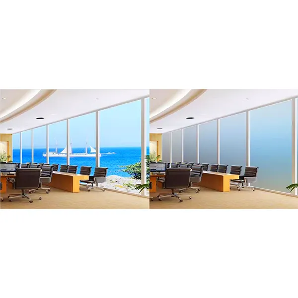 Стекло с регулируемой прозрачностью