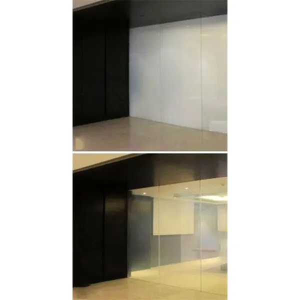 Стекло с регулируемой прозрачностью