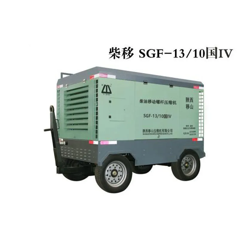 Дизельный винтовой компрессор, соответствующий национальному стандарту выбросов для автотранспортных средств Stage IV (Четвертая ступень)