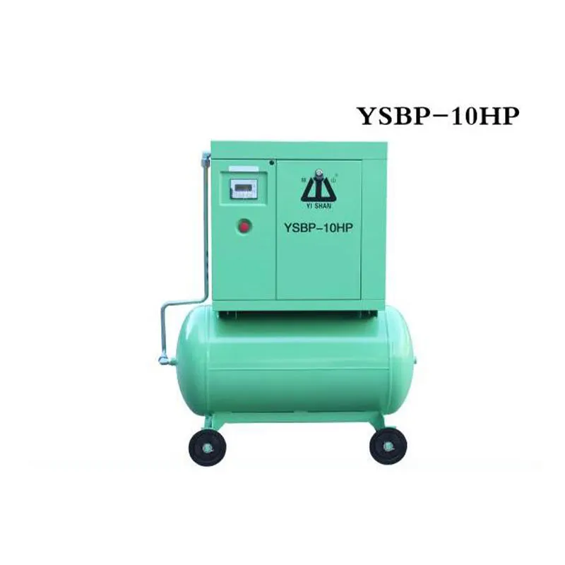 Одноступенчатый винтовой компрессор с частотным преобразователем на постоянных магнитах