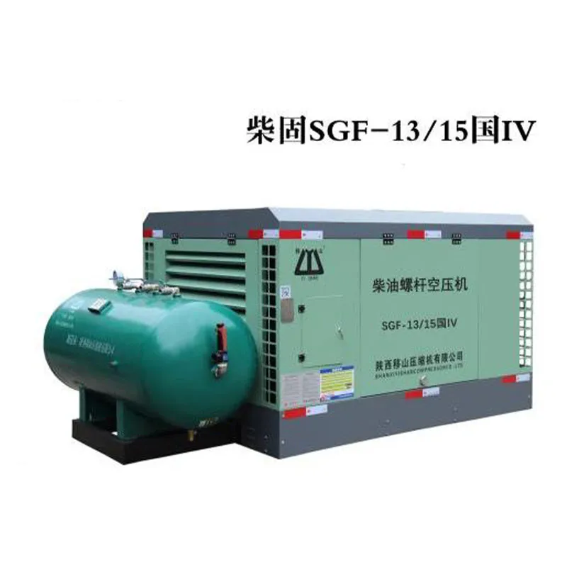 Специализированный дизельный винтовой компрессор для разведки нефти и газа