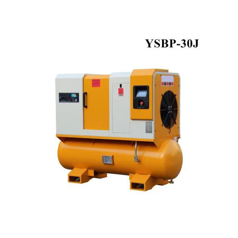 Специализированный интегрированный винтовой компрессор с частотным преобразователем на постоянных магнитах для лазерной резки