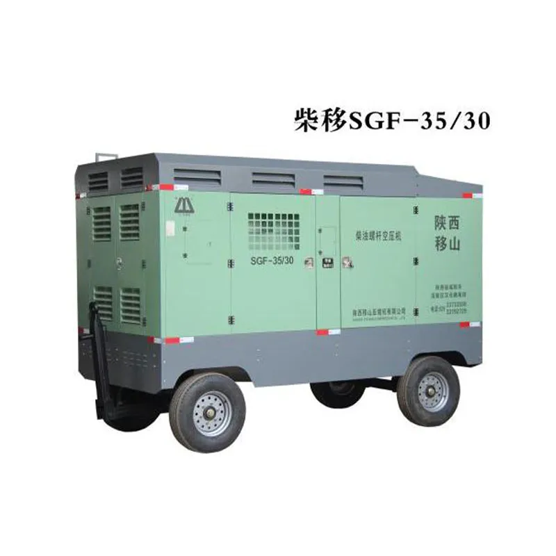 Специализированный на экспорт высоконапорный дизельный винтовой компрессор для высокогорья