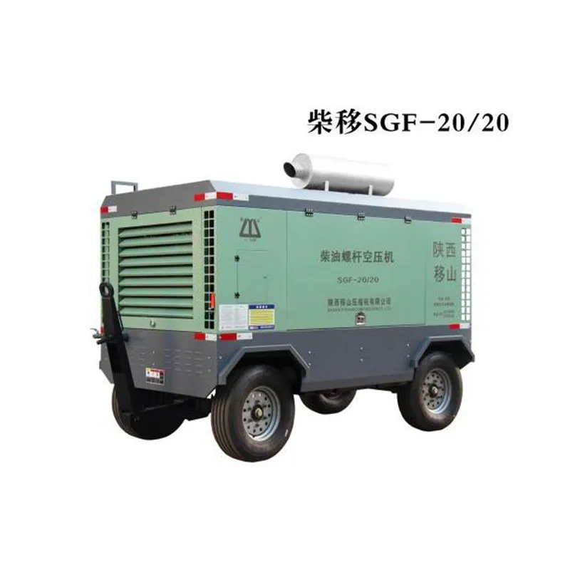 Специализированный на экспорт высоконапорный дизельный винтовой компрессор для высокогорья