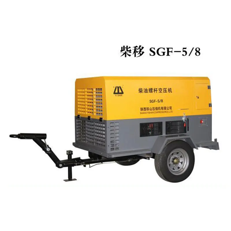 Специализированный на экспорт дизельный винтовой компрессор среднего/высокого давления для высокогорья