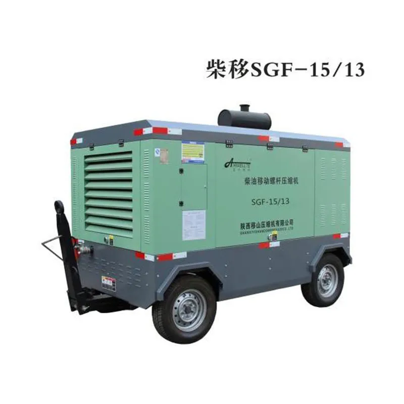 Специализированный на экспорт дизельный винтовой компрессор среднего/высокого давления для высокогорья