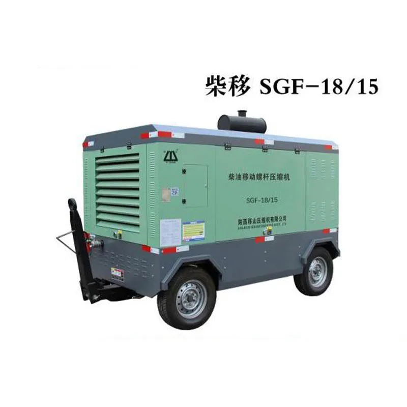 Специализированный на экспорт дизельный винтовой компрессор среднего/высокого давления для высокогорья