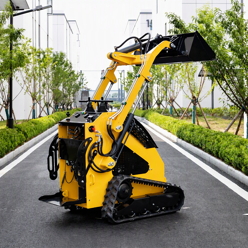 HSS-360-T (гусеничный сверхкомпактный мини-погрузчик с бортовым поворотом и площадкой для оператора стоя)