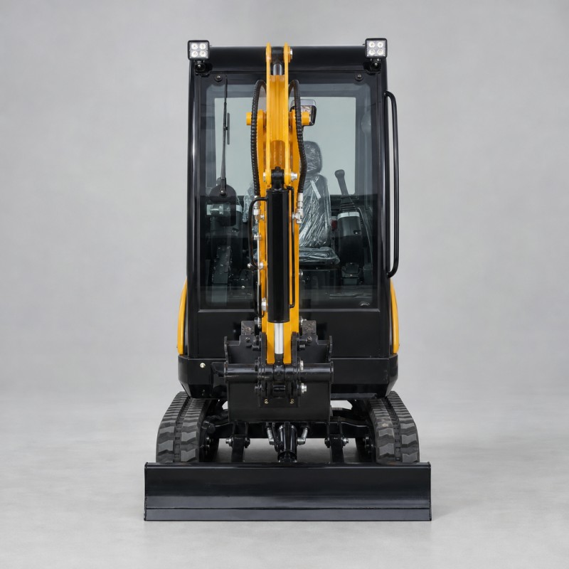 HSE-30 (тяжёлый мини-экскаватор массой 3,0 т с полностью закрытой кабиной и двигателем Kubota D1105 мощностью 29,5 л.с.)