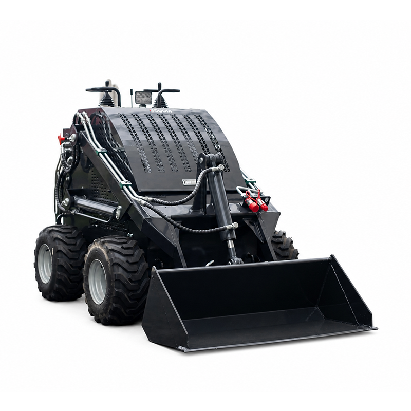 HSS-460-S (колёсный мини-погрузчик с бортовым поворотом и площадкой для оператора стоя, двухцилиндровый, повышенной мощности)