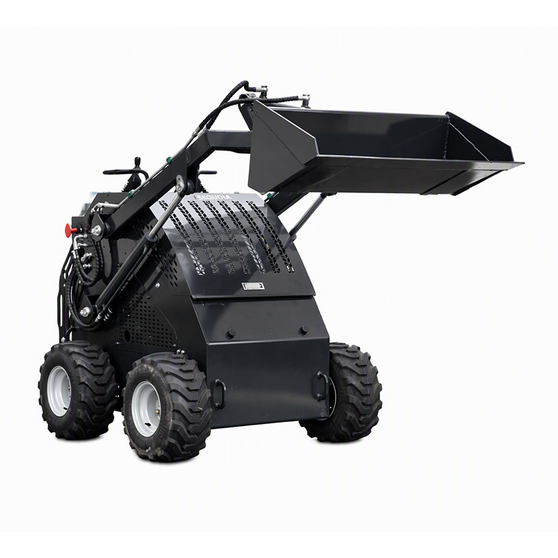 HSS-460-S (колёсный мини-погрузчик с бортовым поворотом и площадкой для оператора стоя, двухцилиндровый, повышенной мощности)