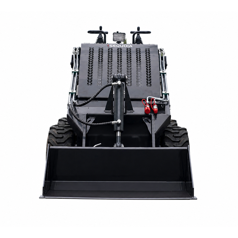 HSS-460-S (колёсный мини-погрузчик с бортовым поворотом и площадкой для оператора стоя, двухцилиндровый, повышенной мощности)