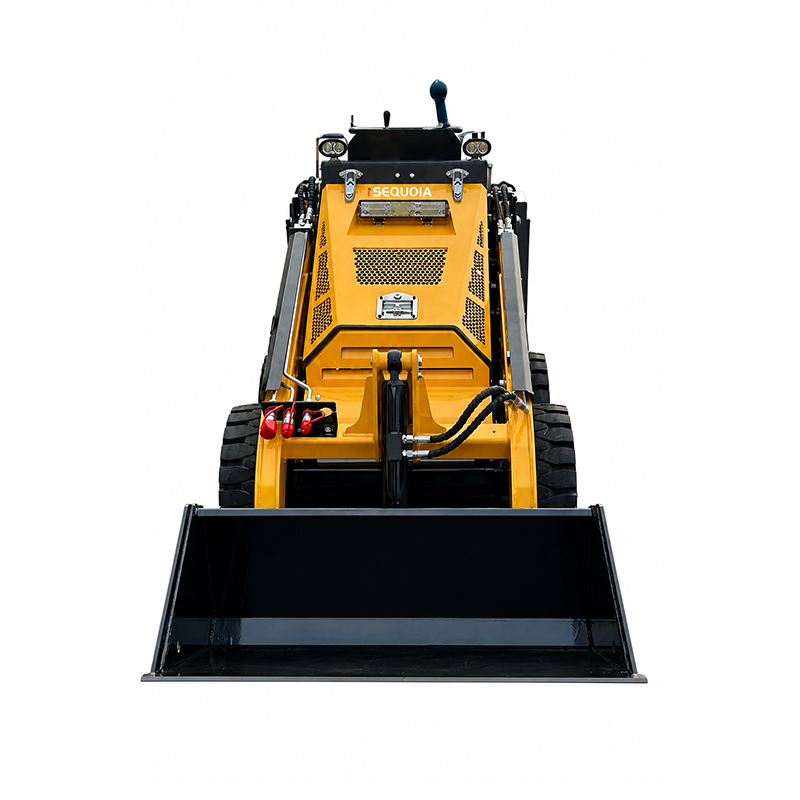 HSS-480-S (колёсный мини-погрузчик с бортовым поворотом и площадкой для оператора стоя · версия с трёхцилиндровым дизелем жидкостного охлаждения Yanmar / Kubota)