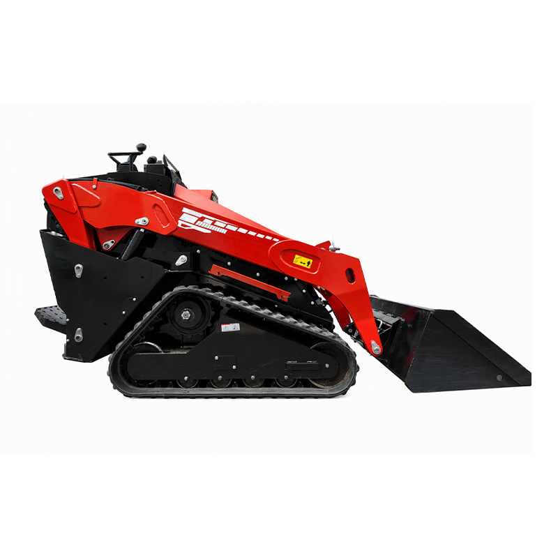 HSS-V1000 (флагманский тяжёлый гусеничный мини-погрузчик с бортовым поворотом, площадкой для оператора стоя и ковшом увеличенной ёмкости 0,19 м³)
