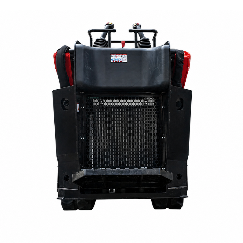 HSS-V1000 (флагманский тяжёлый гусеничный мини-погрузчик с бортовым поворотом, площадкой для оператора стоя и ковшом увеличенной ёмкости 0,19 м³)