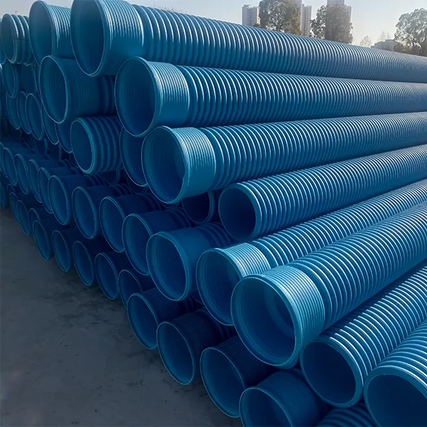 Двухслойные гофрированные трубы из модифицированного полиэтилена высокой плотности (HDPE-M)