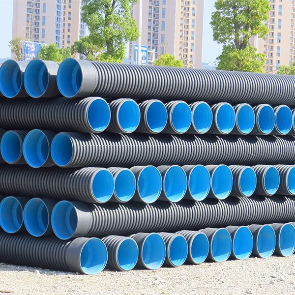 Двухслойные гофрированные трубы из полиэтилена (ПЭ)